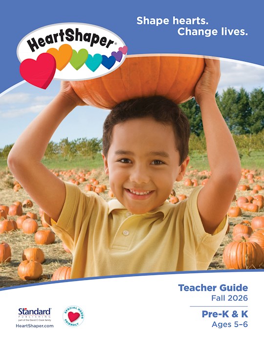 Heartshaper Fall 2026: Pre-K & K Teacher Guide (