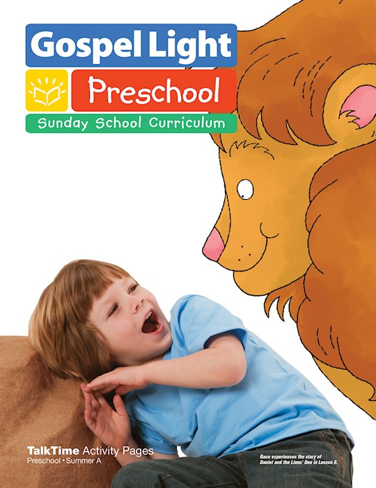 Gospel Light Summer 2026: Preschool/Pre-K/Kindergarten Talktime Activity Pages (Ages 2 & 3)-Year A (