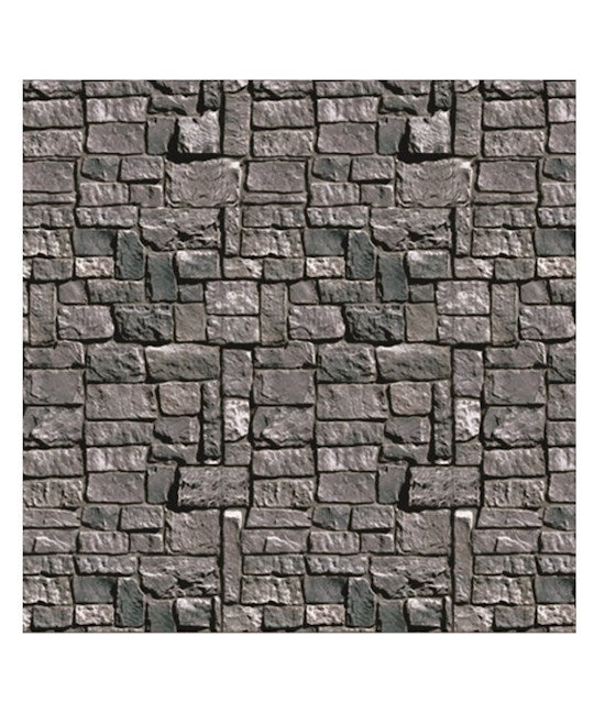 Journey To The Cross-Stone Wall Plastic Backdrop (30&