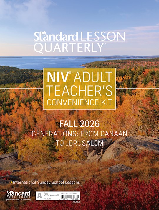 Standard Lesson Quarterly Fall 2026: Adult Niv Teacher&