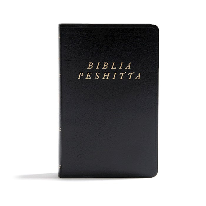 Biblia Peshitta en Espanol (Peshitta Bible In Spanish)-Black Imitation Leather Indexed (Revised And Augmented)