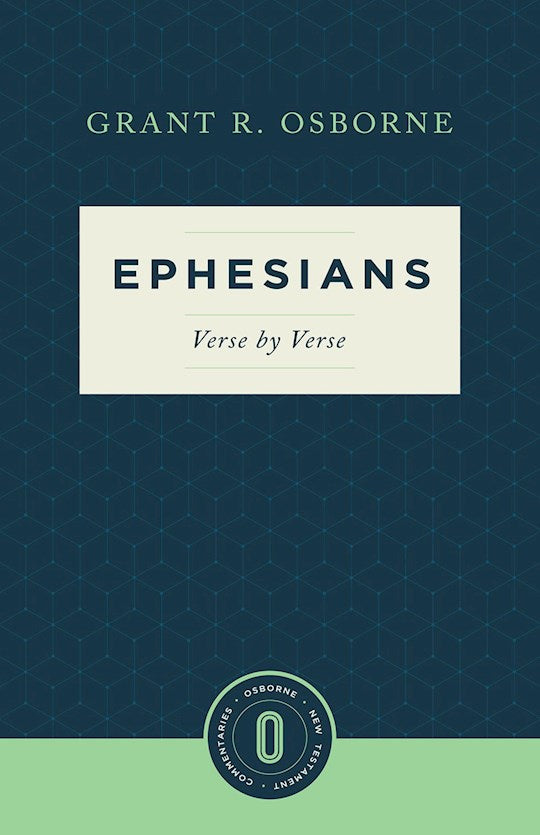 Ephesians Verse By Verse-Osborne New Testament Commentaries (Dec)
