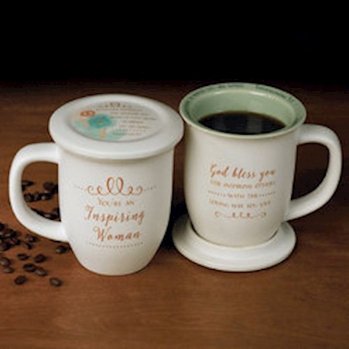 Mug-Inspiring Woman w/Coaster