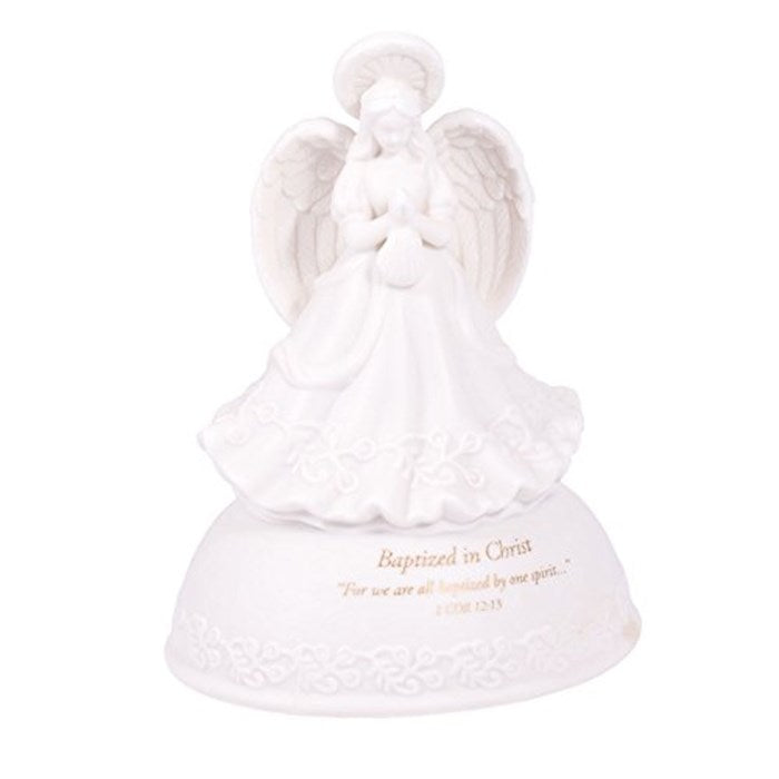 Figurine-Baptism-Musical Angel-Heaven&