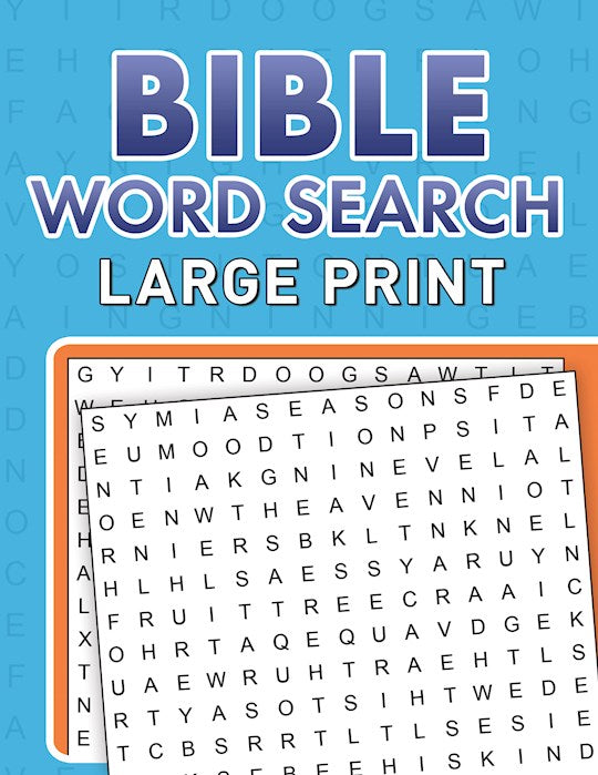 Bible Word Searches Large Print