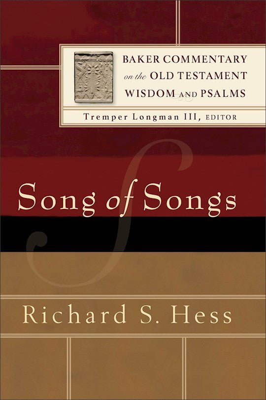 Song Of Songs (Baker Commentary On The Old Testament: Wisdom And Psalms)