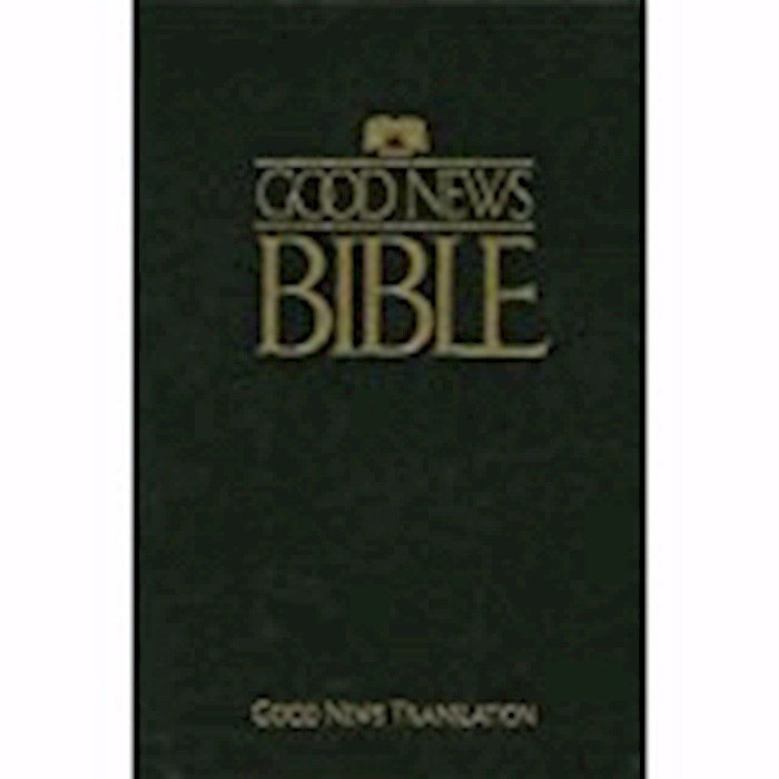 GNT Good News Bible-Black Bonded Leather
