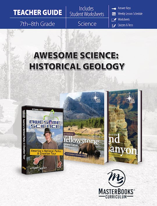 Master Books-Awesome Science: Historical Geology Teacher Guide (7th - 8th Grade)