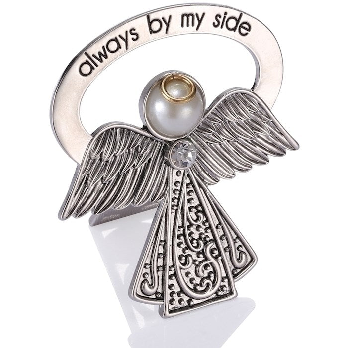 Bedside Angel-w/Crystal (2.5") (Carded)