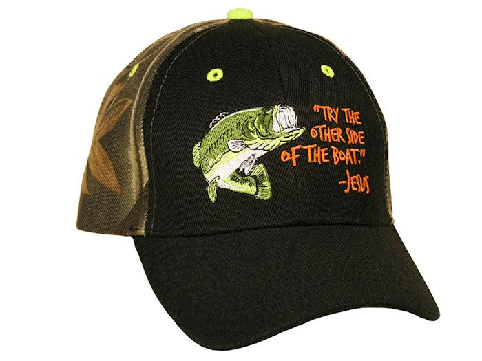Cap-Fisher Of Men-Black/Camo