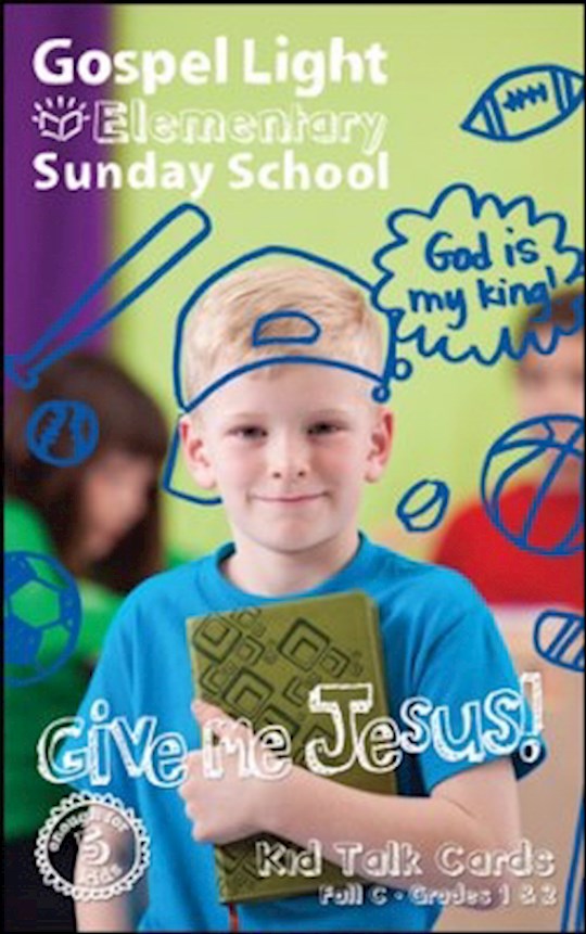 Gospel Light Fall 2025: Elementary Kid Talk Cards (Grades 1 & 2)-Year C (