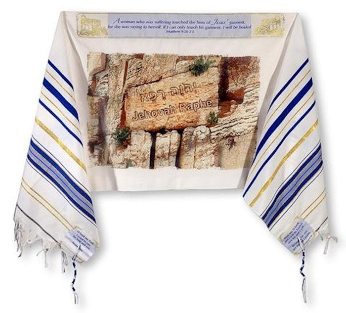 Prayer Shawl-Healing Acrylic (Matthew 9:20-21) (72" x 24") (