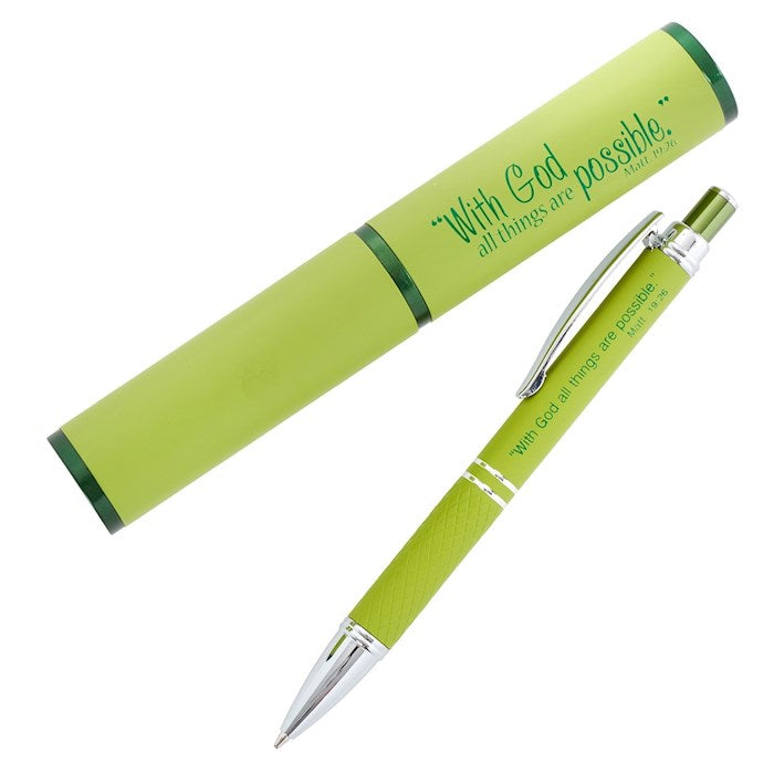 Pen-With God All Things Are Possible