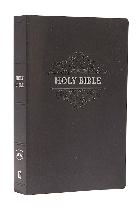 NKJV Holy Bible Soft Touch Edition (Comfort Print)-Black Leathersoft