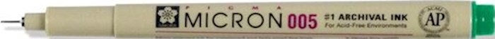Pen-Pigma Micron (005) Ultra Fine Point Bible Note Pen-Green