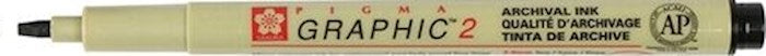 Pen-Pigma Graphic 2 Mm Chisel Tip-Black