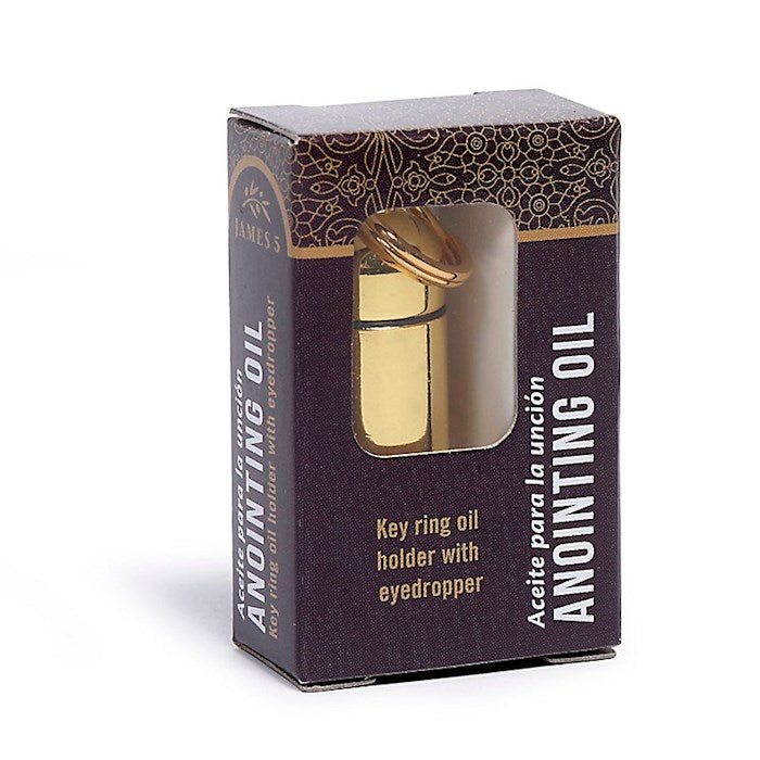 Anointing Oil Holder-Brass (Boxed)