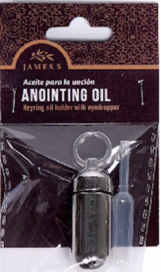 Anointing Oil Holder-Silver