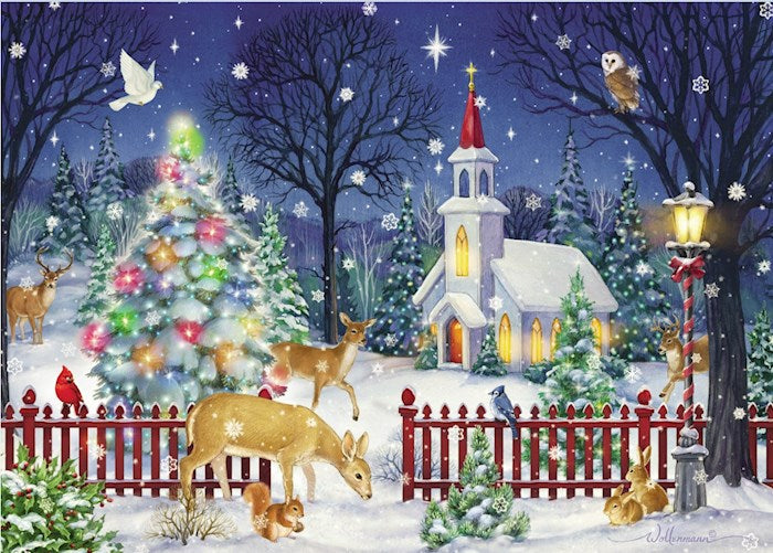 Calendar-Advent: Peaceful Night (11 x 14)-Large