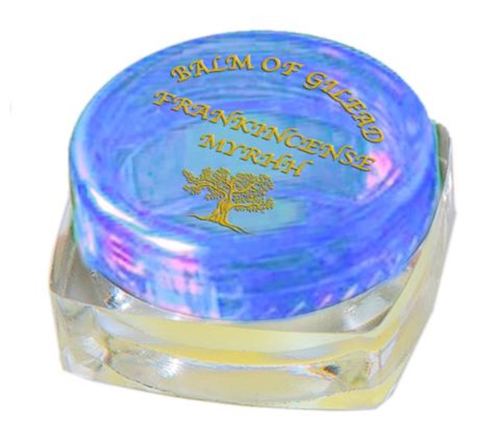 Anointing Oil-Balm Of Gilead: Frankincense & Myrrh-Blue Case (