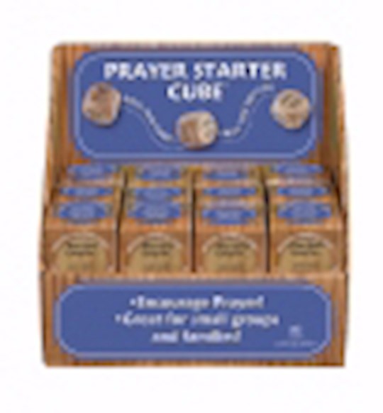Prayer Cube-Prayer Starter Cubes w/Display & Gift Boxes (Pack Of 24) (PKGT)
