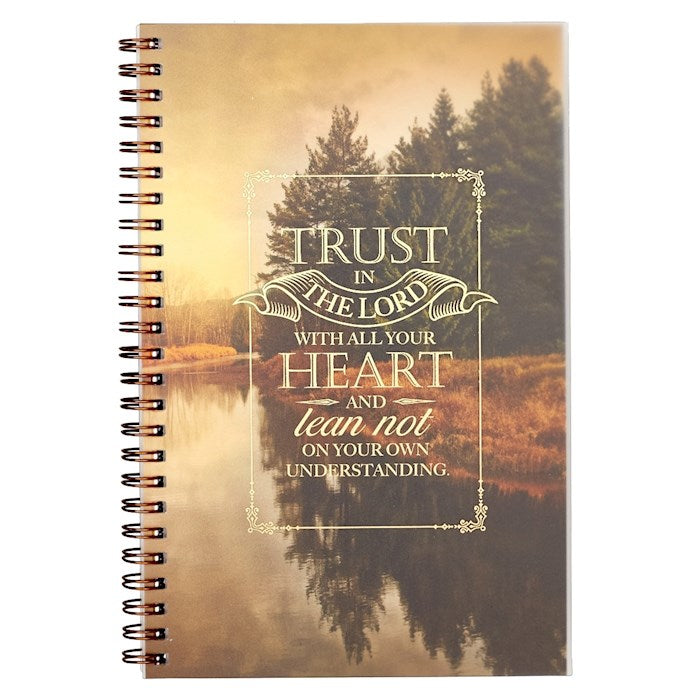 Notebook-Wirebound-Trust In The Lord