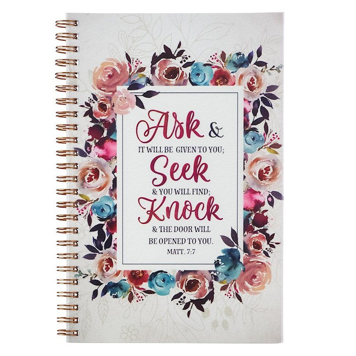 Notebook-Wirebound-Ask Seek Knock