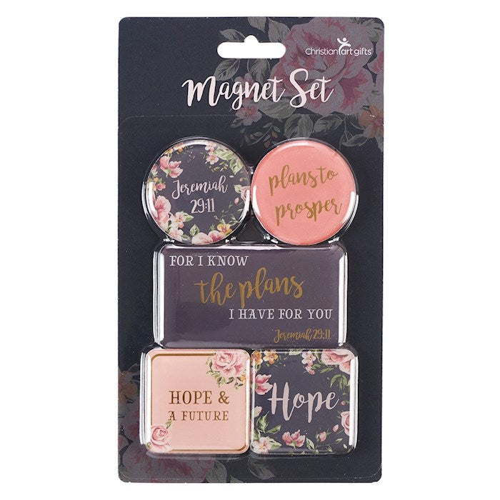 Magnet Set-For I Know The Plans (Set Of 5)