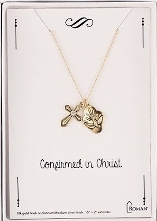 Necklace-Confirmation-Gold (15"") (Carded)
