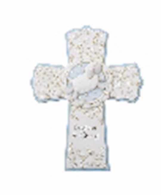 Cross-Baptized In Christ-Blue (7")