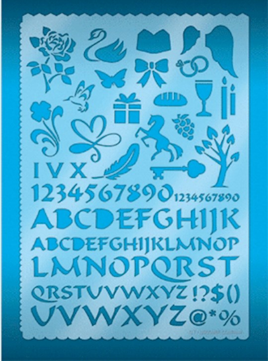 Journaling Stencils-Series 2