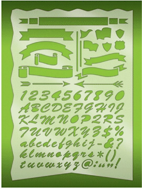Journaling Stencils-Series 3