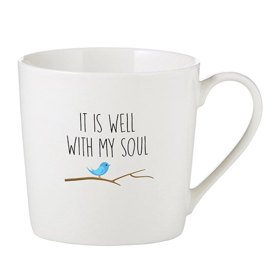 Mug-Cafe-It Is Well With My Soul (14 Oz)