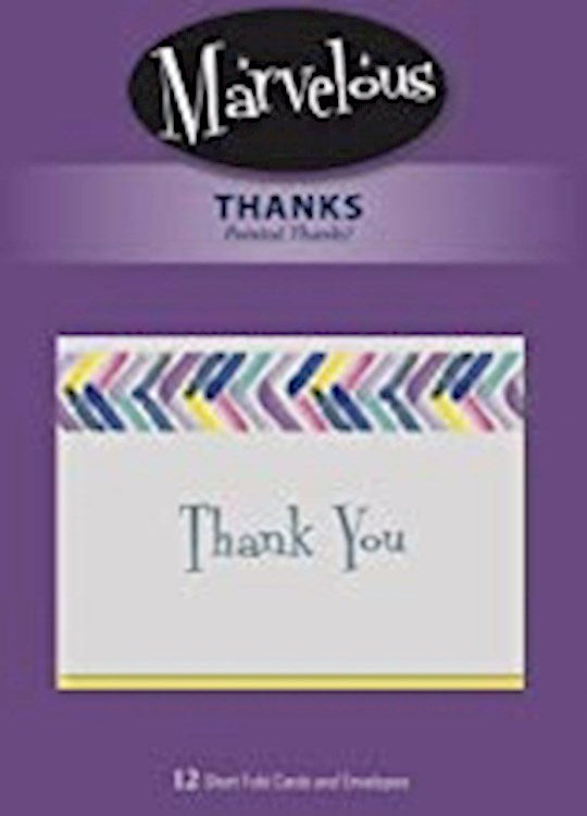 Boxed Card-Thanks-New Marvelous