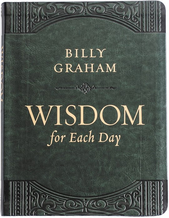 Wisdom For Each Day (Large Text)-Leathersoft