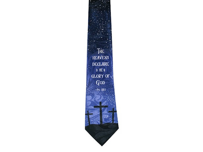 Tie-Heavens Declare The Glory Of God-Polyester