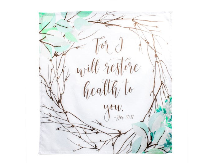 Prayer Cloth-Restore-Jeremiah 30:17 (Pack Of 6)