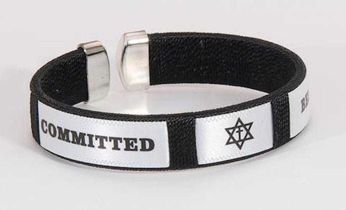 Bracelet-Committed Believer (Cuff)-Black (