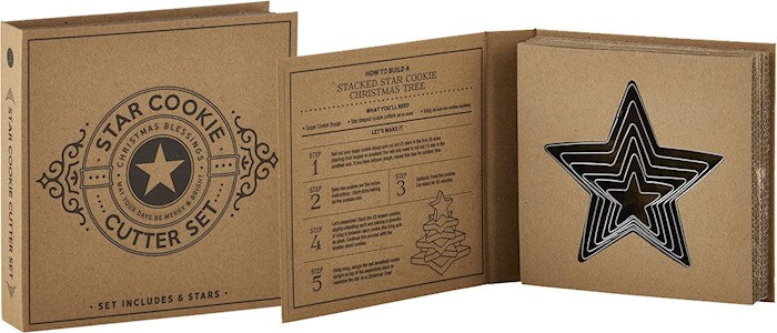 Star Cookie Cutter Set (5.75" Sq)