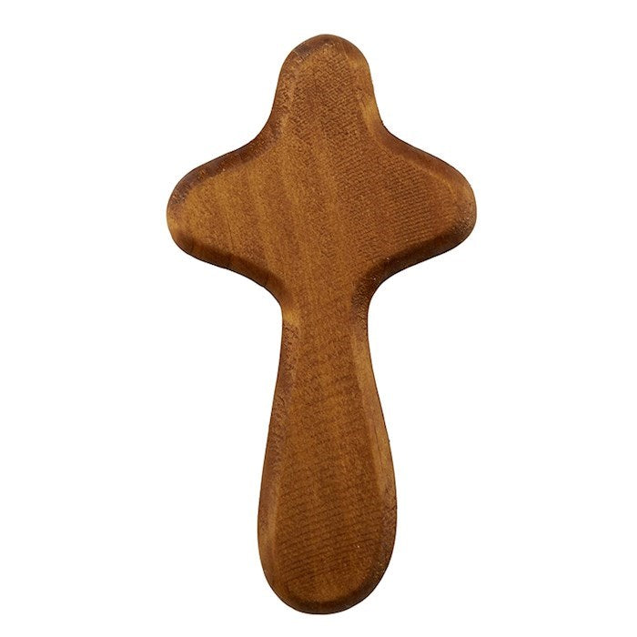 Handheld Cross-Walnut Stain (4")