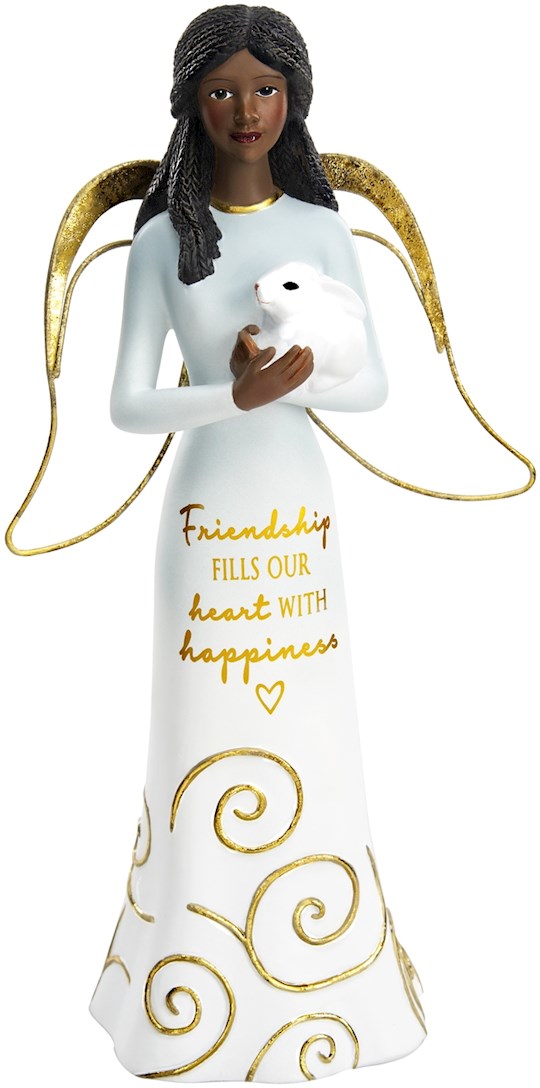 Figurine-Ebony Angel-Friends (7.5")