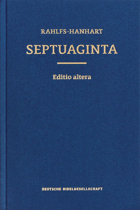 Septuaginta Large Print-Hardcover