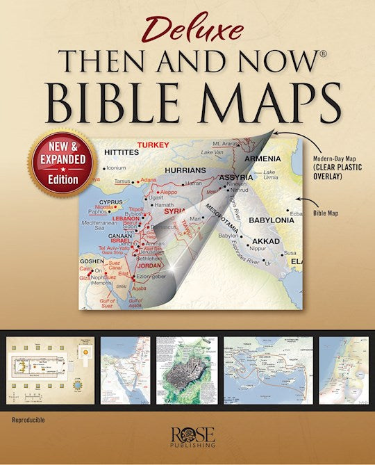 Deluxe Then And Now Bible Maps Book 2.0