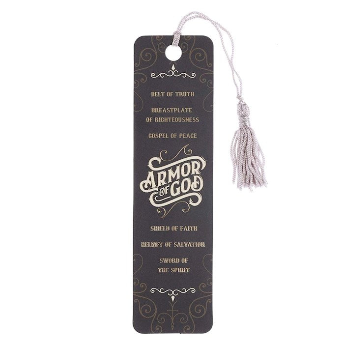 Bookmark-Armor Of God W/Tassel (Pack Of 6)