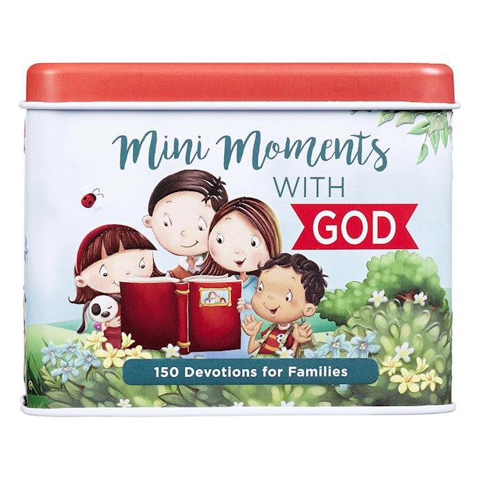Mini Moments With God Cards In Tin (75 Cards)