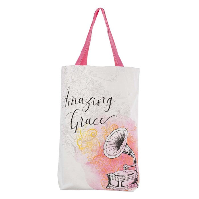 Tote Bag-Amazing Grace-Canvas