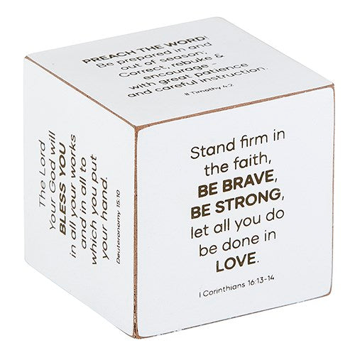Quote Cube-Pastor (3" x 3")