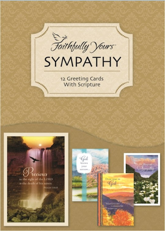 Boxed Card-Sympathy-Tranquility (Box Of 12)