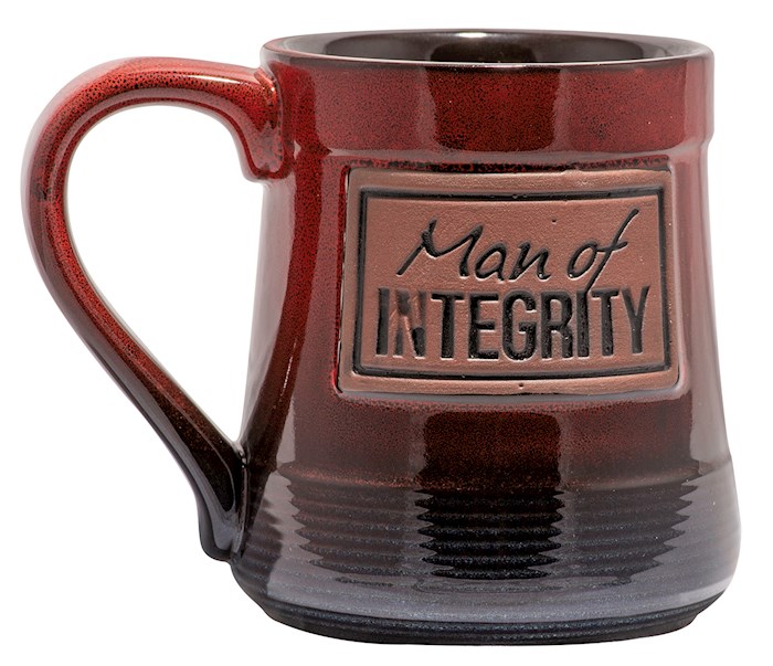 Mug-Pottery-Man Of Integrity (20 Oz)