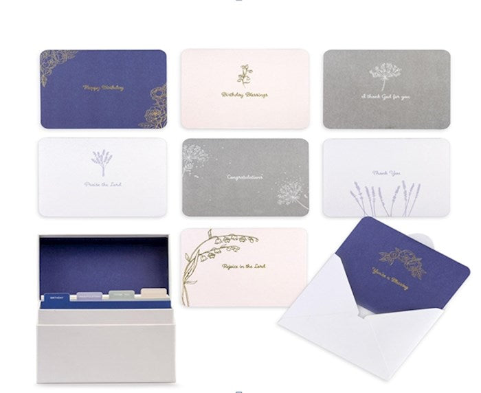 Boxed Cards-Floral Assorted Set
